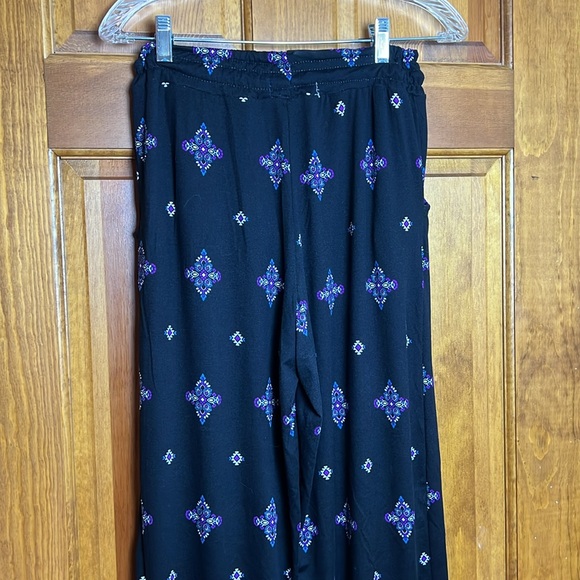 Women's Size Large French Laundry Print Pants - Picture 7 of 8